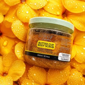 Buttercup body scrub (turmeric)